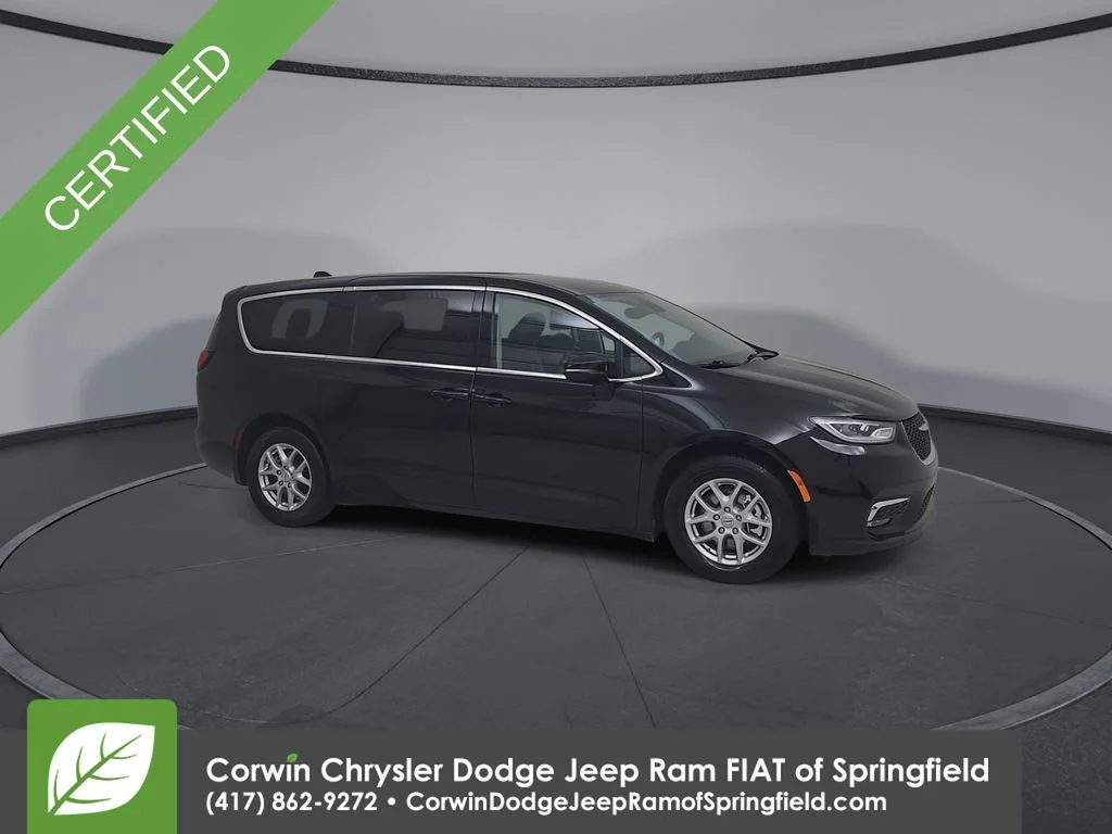 Certified Used 2024 Black Chrysler Touring L image 2