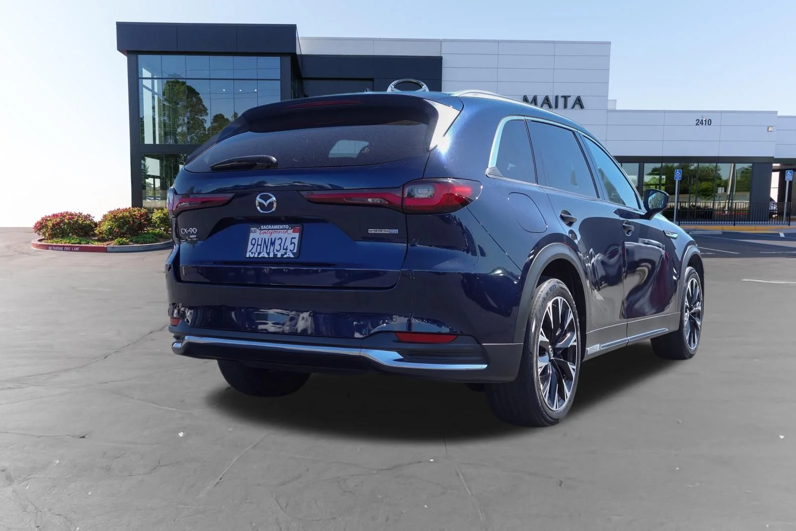 Certified Used 2024 Deep Crystal Blue Mica Mazda Premium Plus image 4