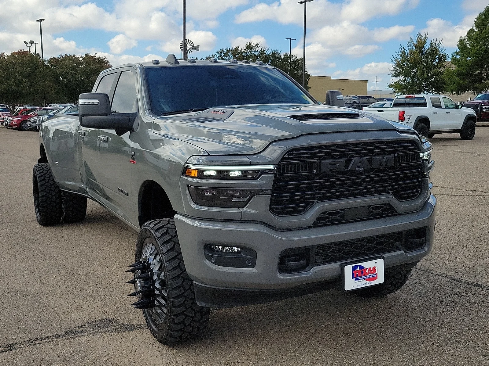 New 2026 Ceramic Gray Ram LARAMIE CREW CAB 4X4 8