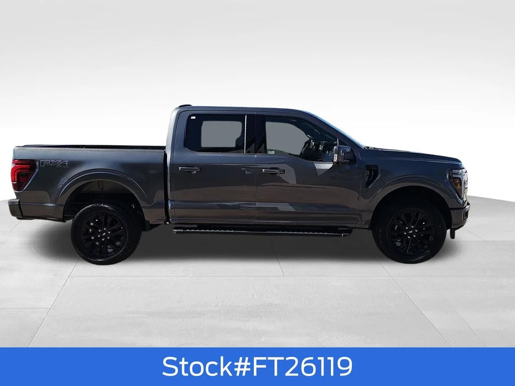 New 2026 Carbonized Gray Metallic Ford Lariat® image 2