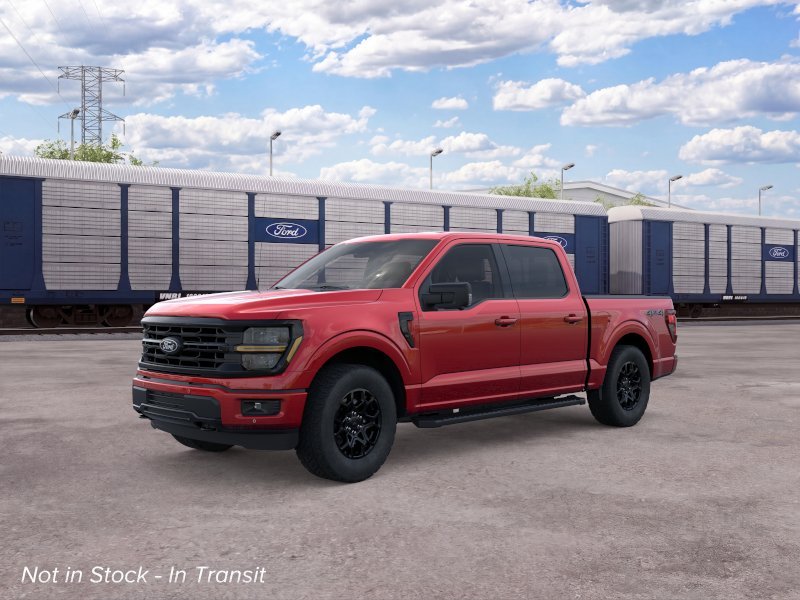 New 2026 Ruby Red Metallic Tinted Clearcoat Ford XLT image 1