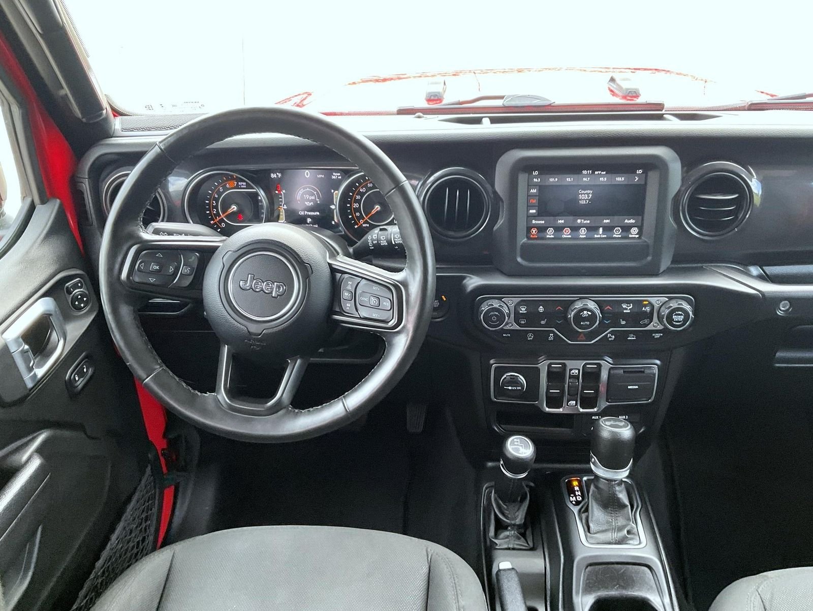 Used 2022 Red Jeep Unlimited Sport Altitude image 14