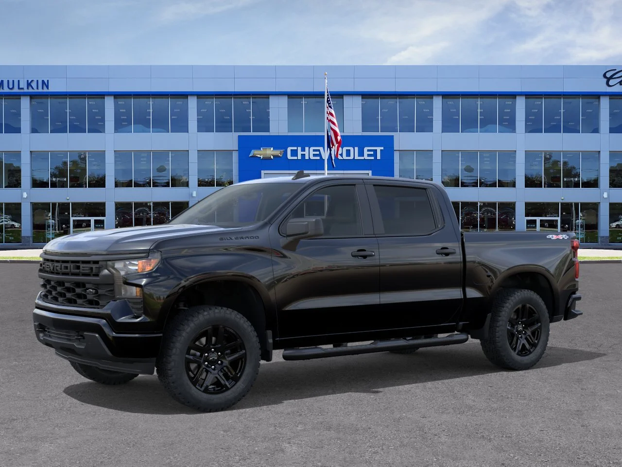 New 2026 Black Chevrolet Custom image 2