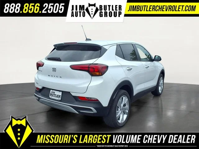 Certified Used 2025 White Buick Preferred image 2