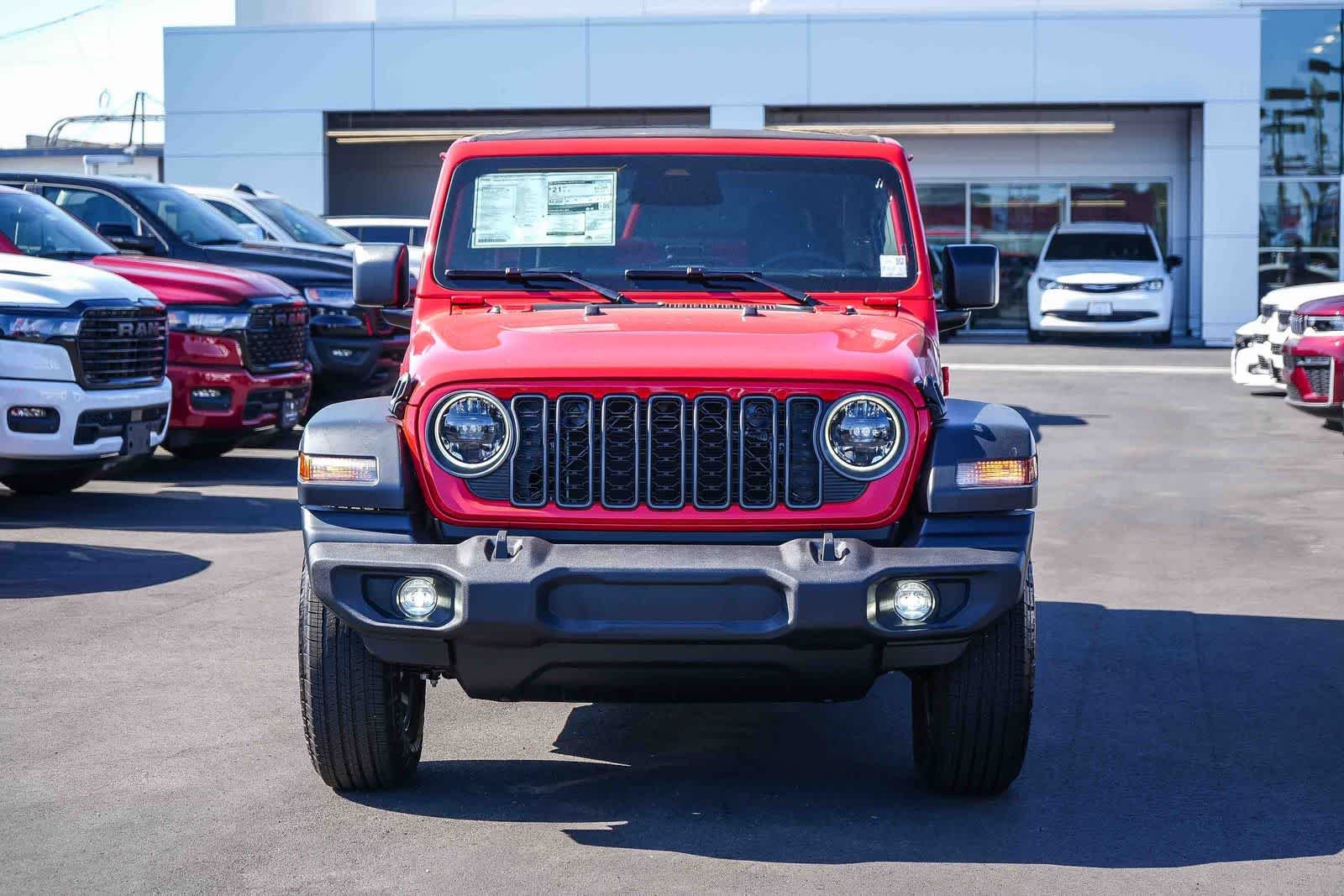 New 2026 Firecracker Red Clearcoat Jeep Sport S image 2