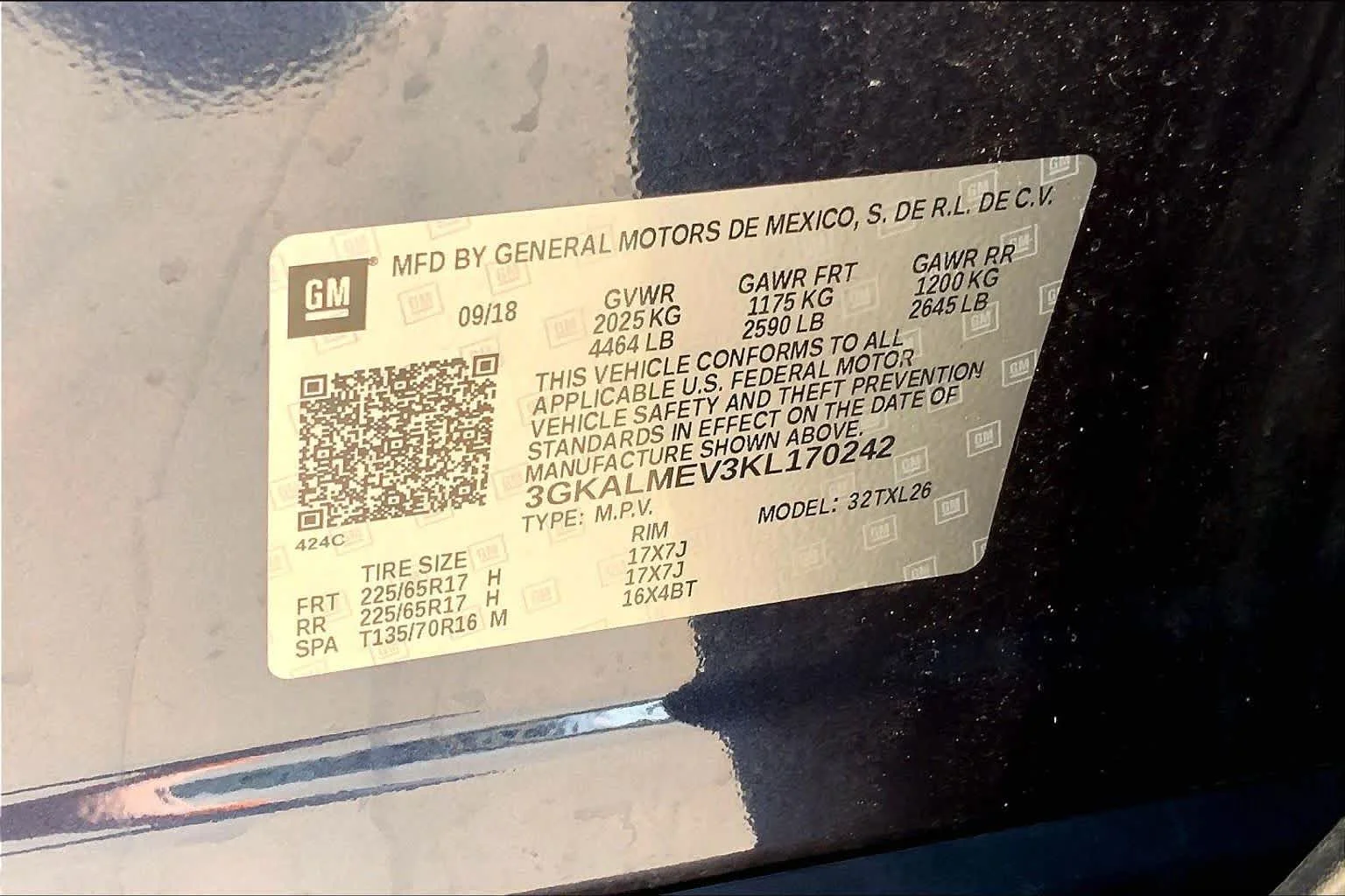 Used 2019 BLUE STEEL METALLIC GMC SLE image 34