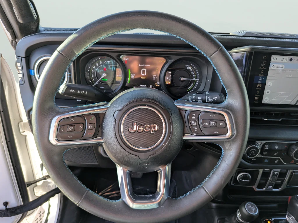 Used 2024 White Jeep High Altitude 4xe image 28