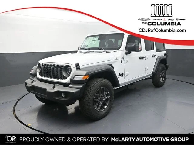 New 2026 Bright White Clearcoat Jeep Sport S image 1