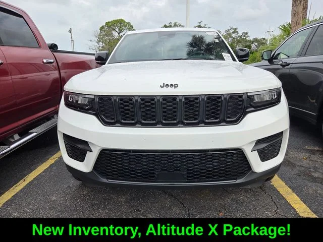 Certified Used 2025 White Jeep Altitude X image 2