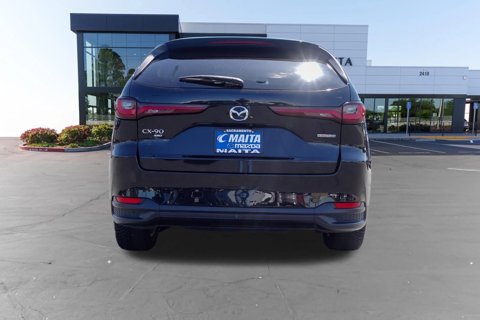 Used 2024 Jet Black Mica Mazda Preferred image 4