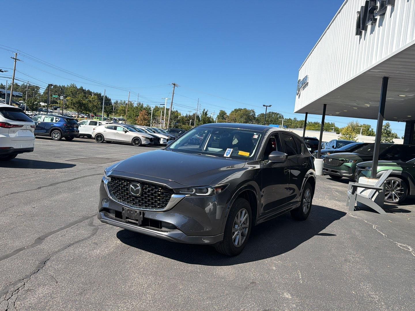 Certified Used 2024 Machine Gray Metallic Mazda 2.5 S Preferred Package image 3