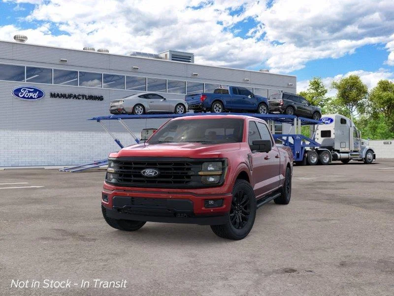 New 2026 Ruby Red Metallic Tinted Clearcoat Ford XLT image 3