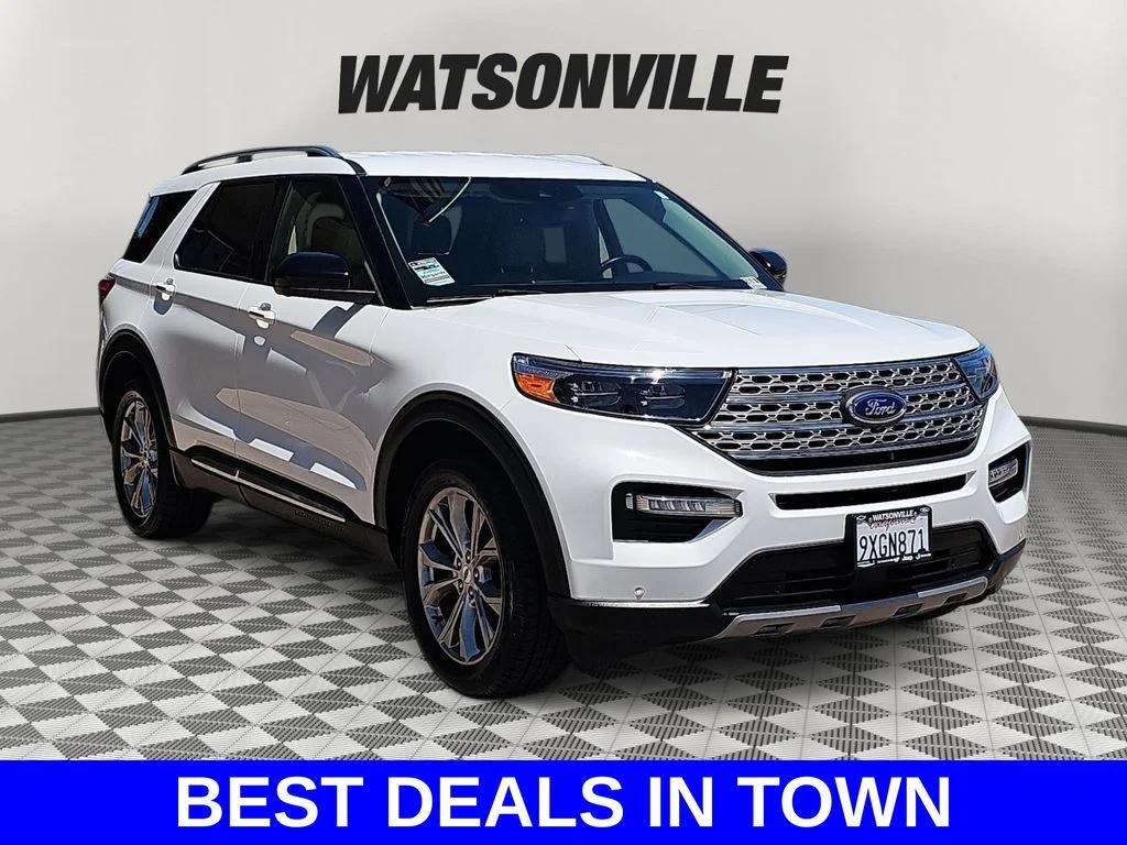 Used 2023 White Ford Limited image 1