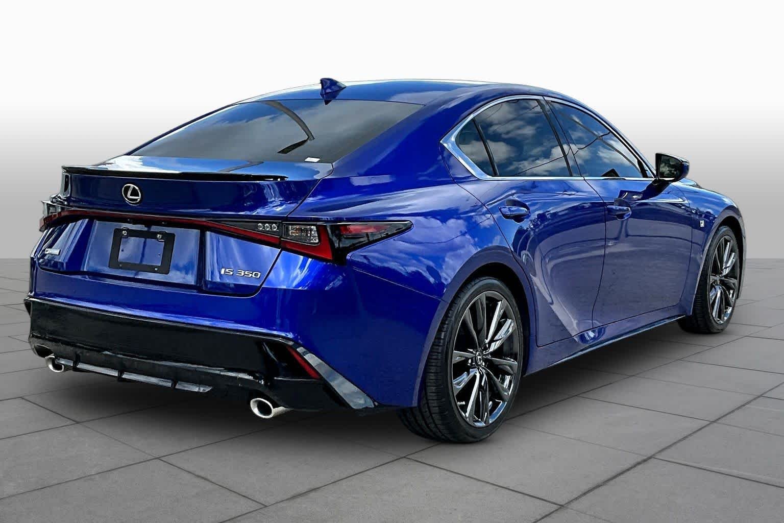 Certified Used 2021 Ultrasonic Blue Mica 2.0 Lexus F SPORT image 13