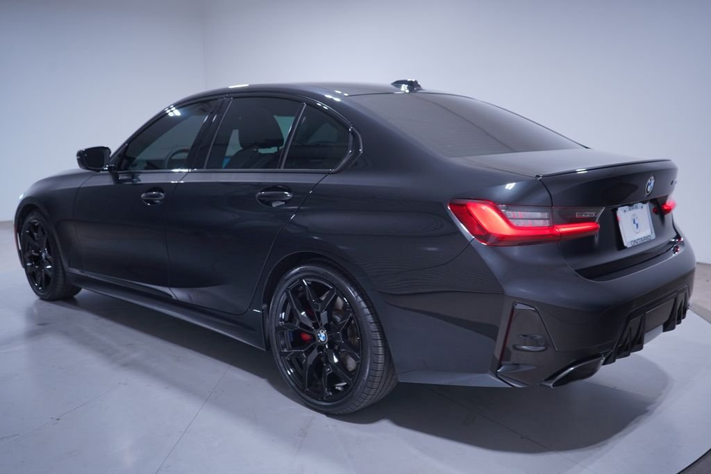 Used 2025 Black Sapphire Metallic BMW M340i image 3