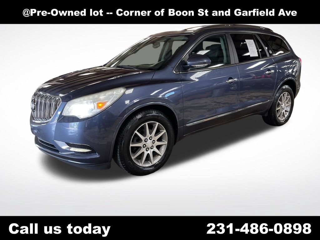 Used 2014 Atlantis Blue Metallic Buick Leather image 1