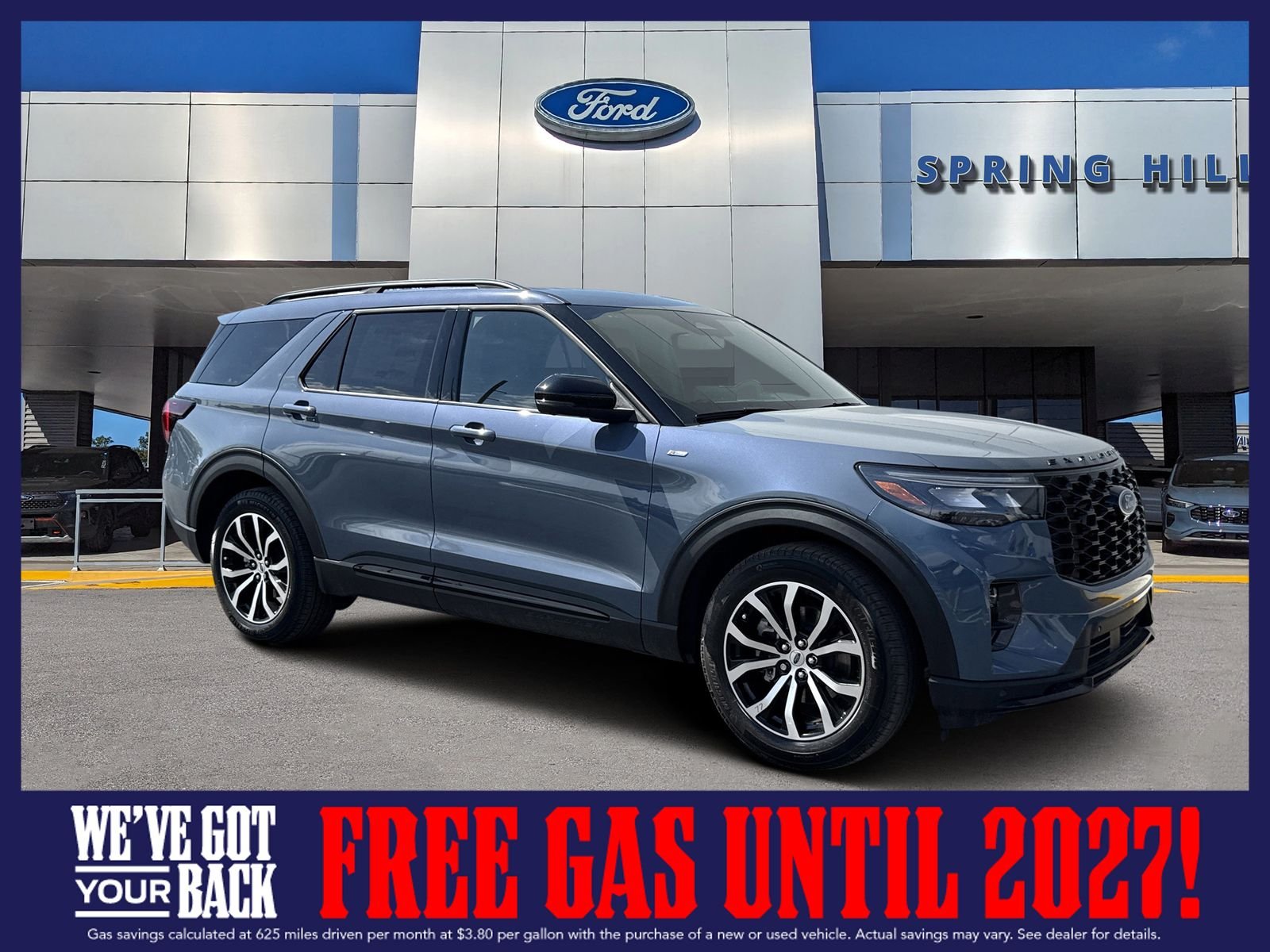 New 2026 Vapor Blue Metallic Ford ST-Line image 1