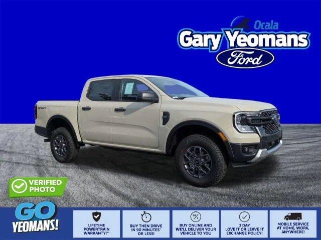 New 2026 Desert Sand Ford XLT image 1