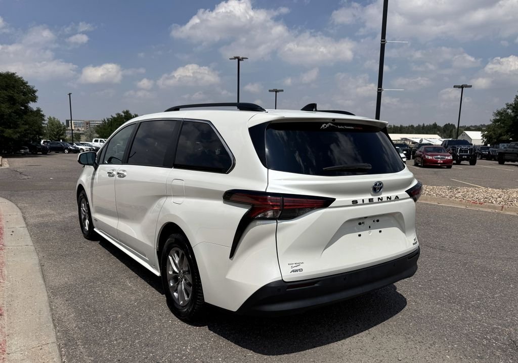 Used 2021 White Toyota XLE image 6