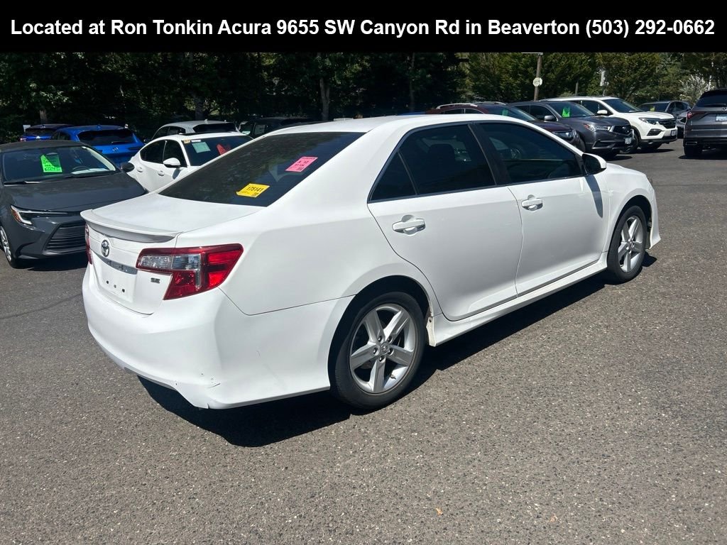 Used 2013 Super White Toyota SE image 4