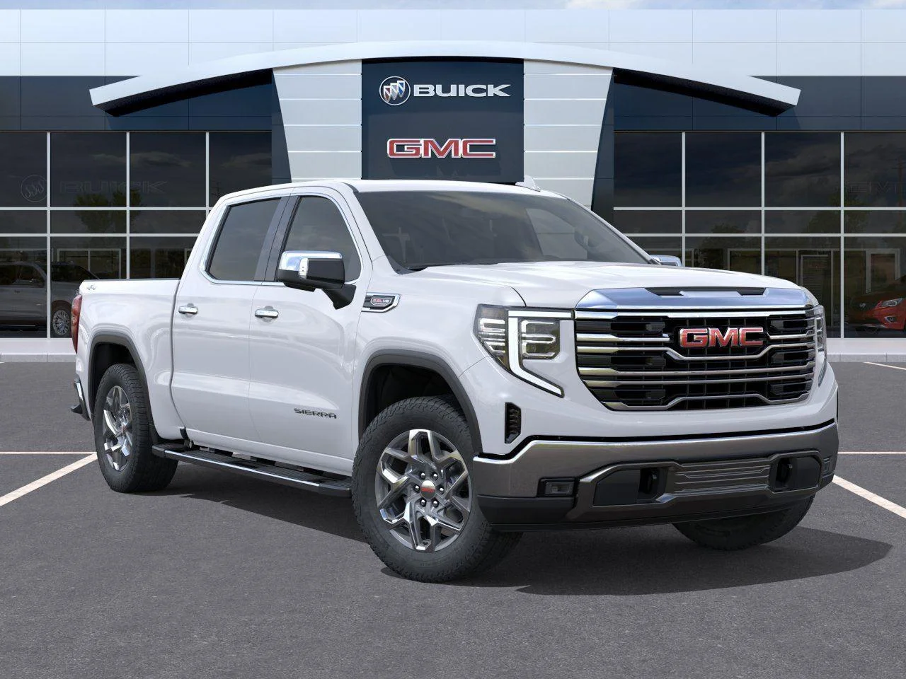 New 2026 Summit White GMC SLT image 7