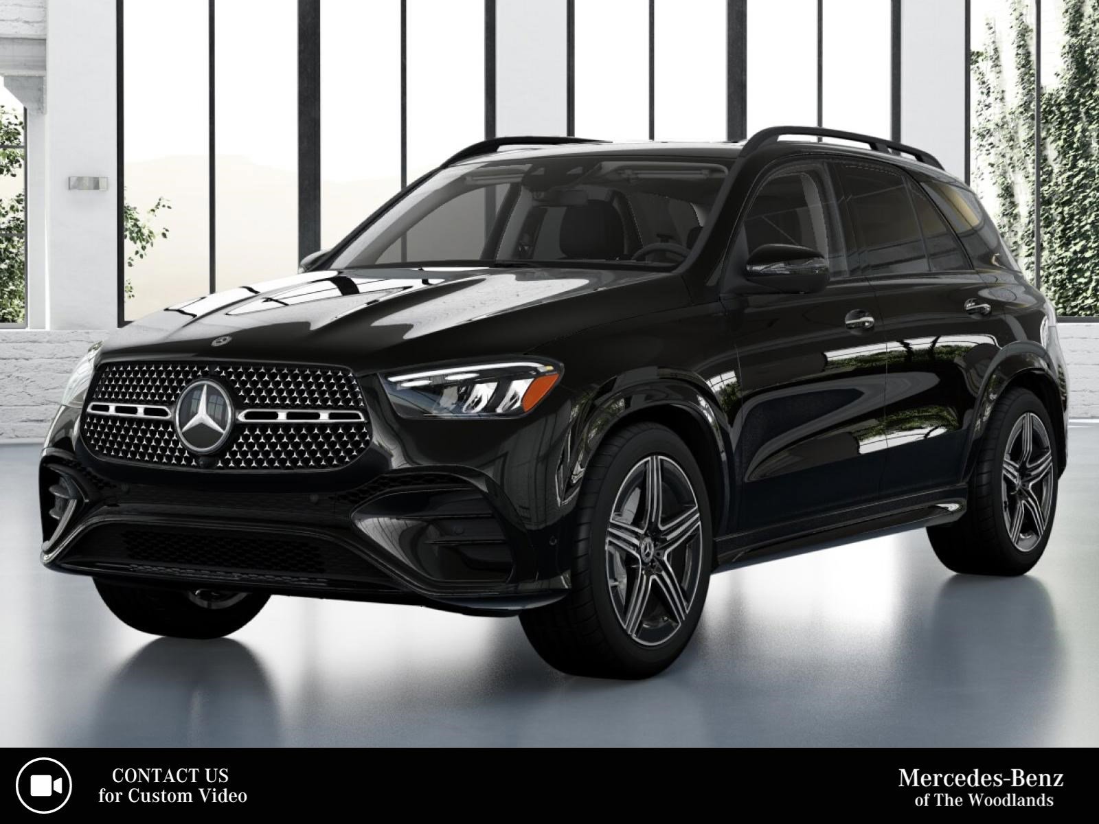 New 2026 Obsidian Black Metallic Mercedes-Benz GLE 450 image 1