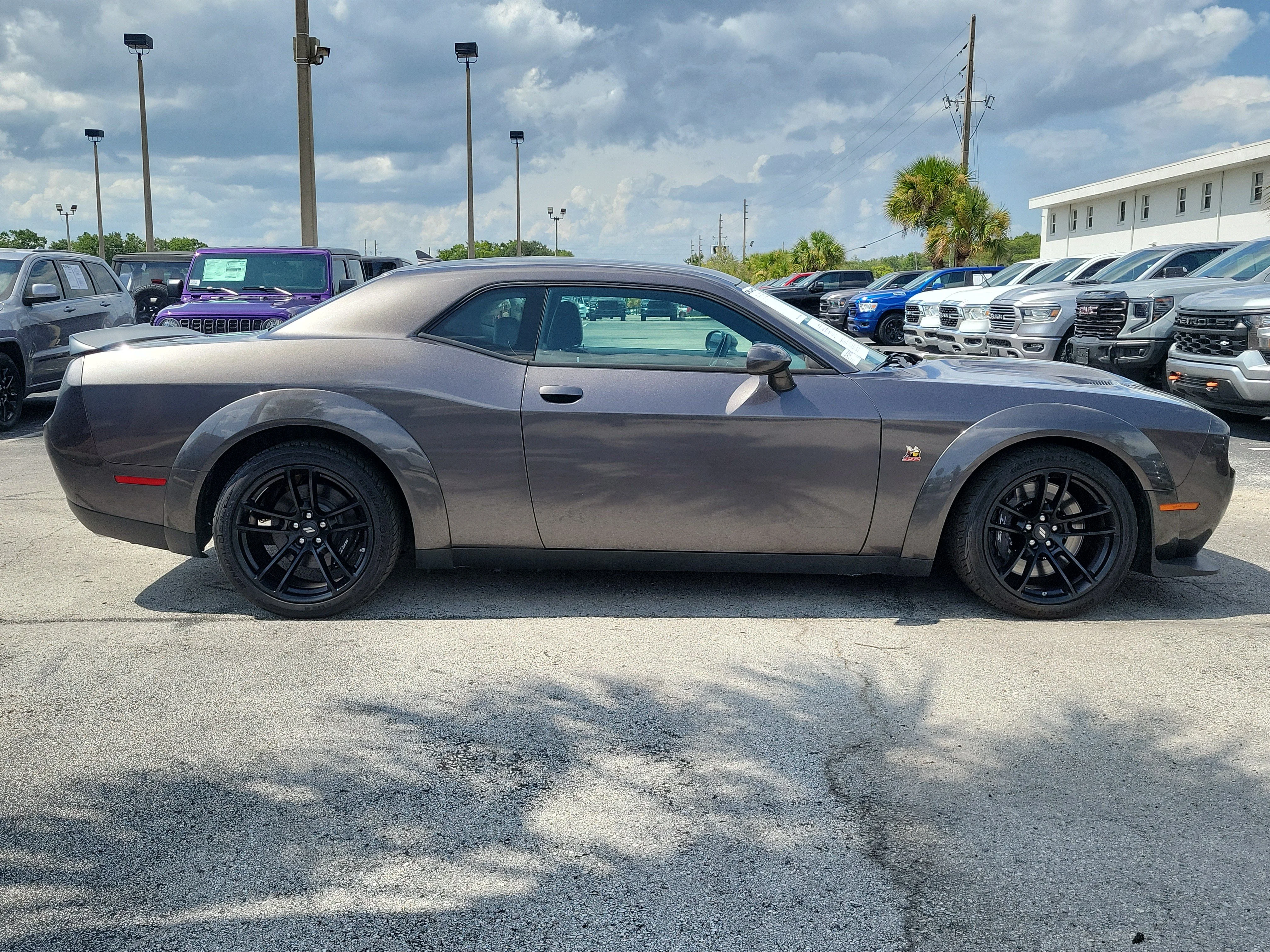 Used 2021 Granite Pearlcoat Dodge R/T Scat Pack Widebody image 8