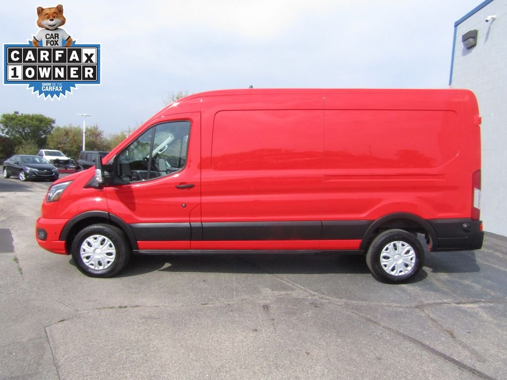 Used 2024 Ford E-Transit Cargo Van Base with VIN 1FTBW9CM2RKA08354 for sale in Racine, WI