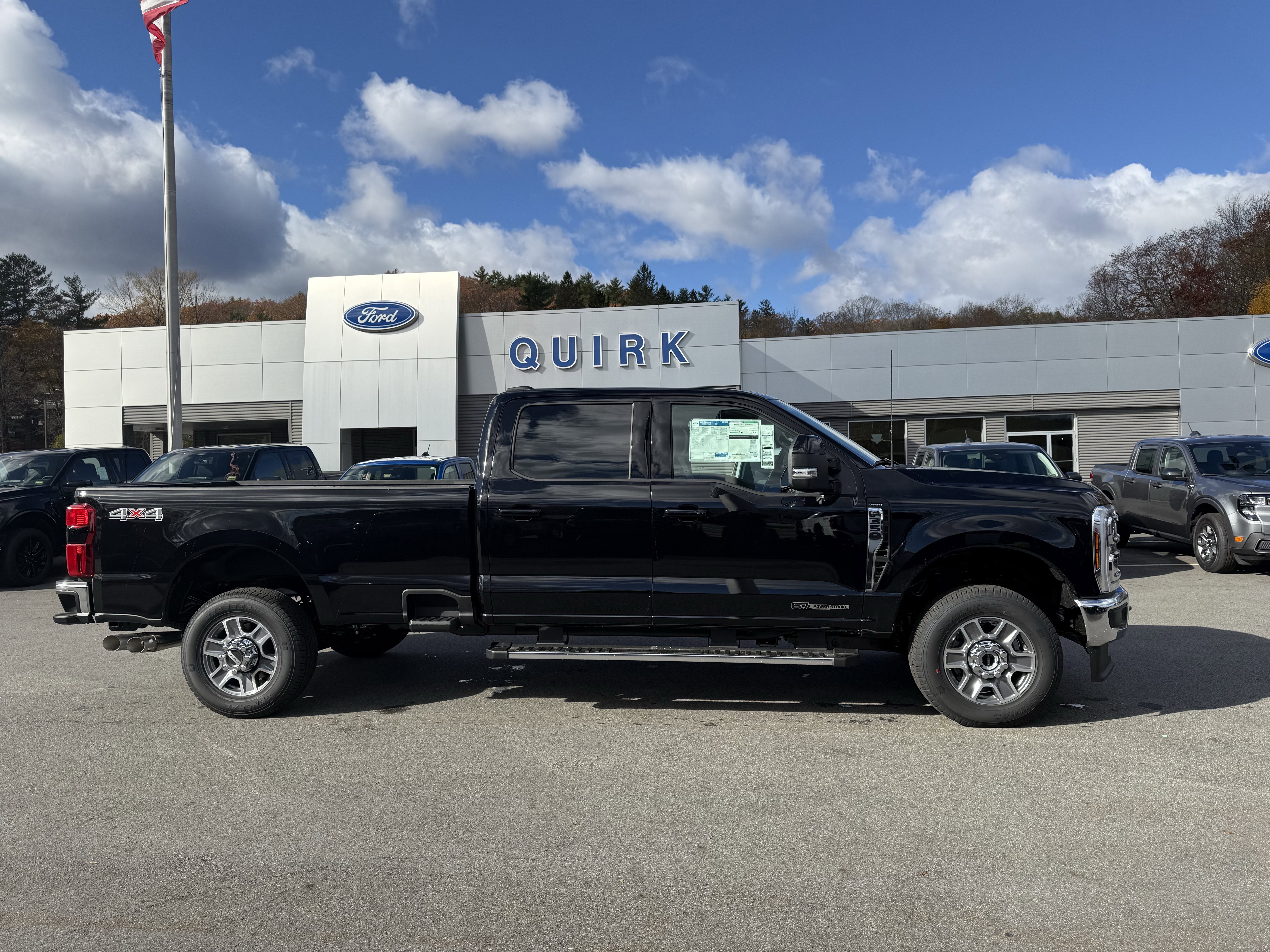 New 2026 Agate Black Metallic Ford LARIAT image 2