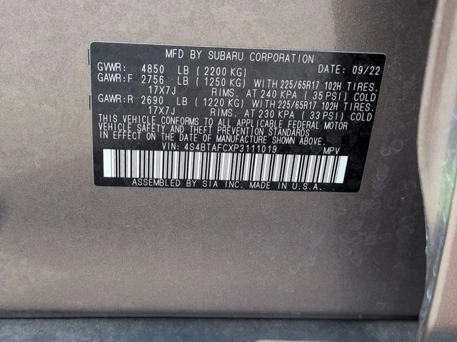 Used 2023 Brown Subaru Premium image 40