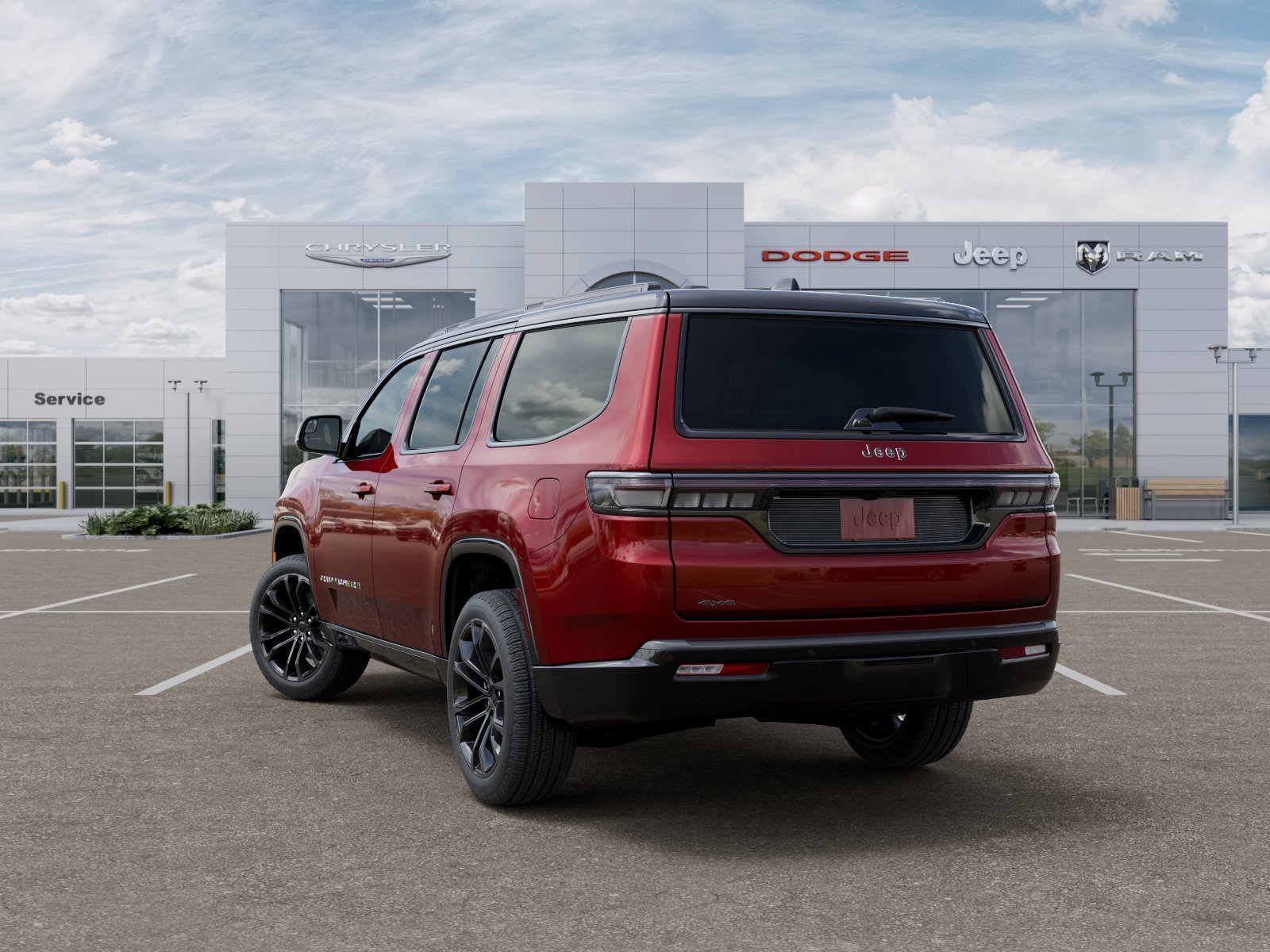 New 2026 Velvet Red Pearlcoat (DISC) Jeep Summit Reserve 4x4 image 3
