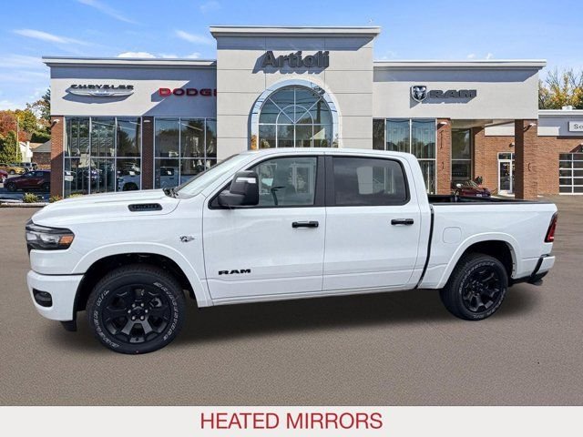 New 2026 Bright White Clear-Coat Exterior Paint RAM Big Horn/Lone Star image 5