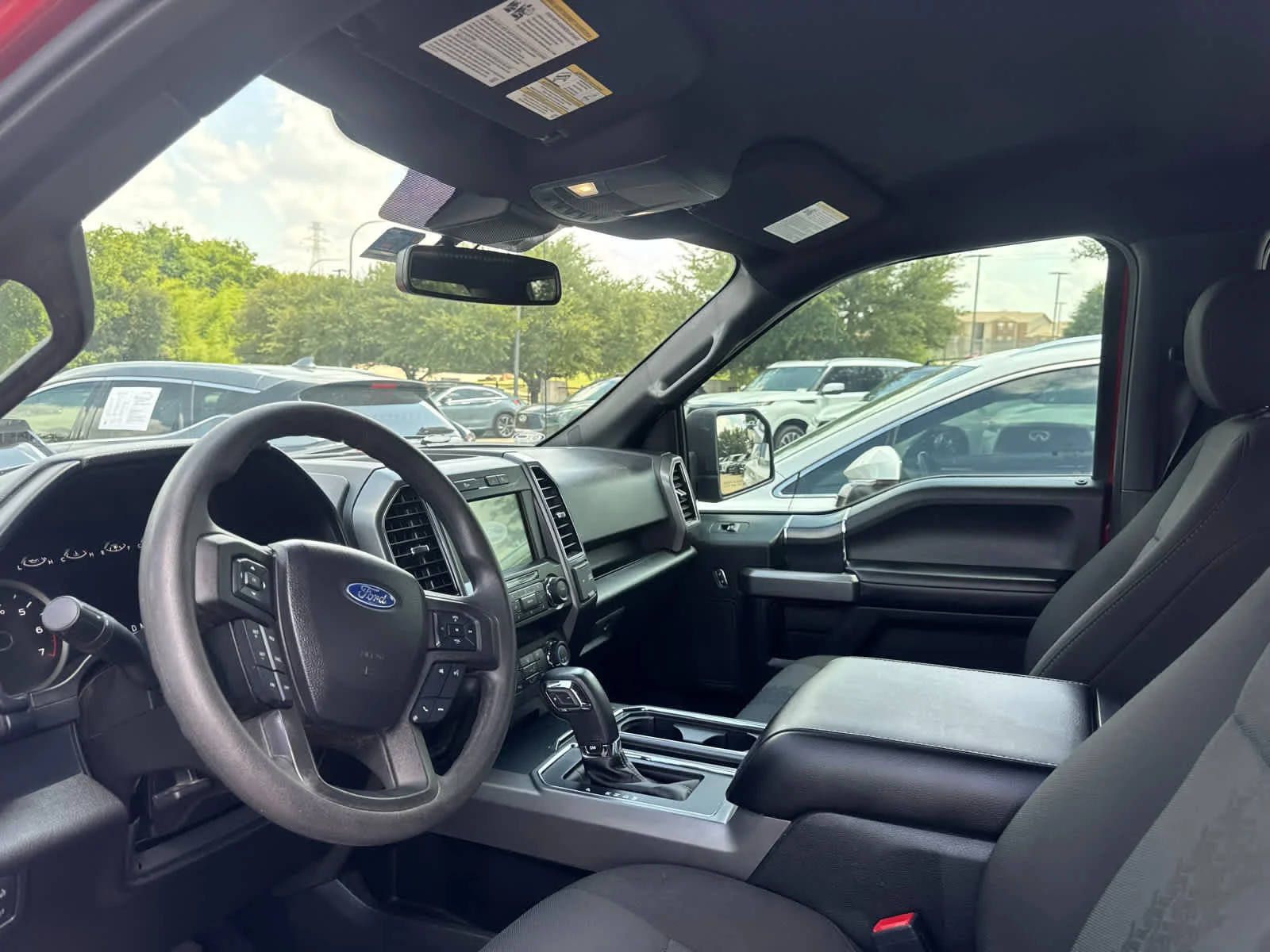 Used 2020 Rapid Red Metallic Tinted Clearcoat Ford XLT image 8