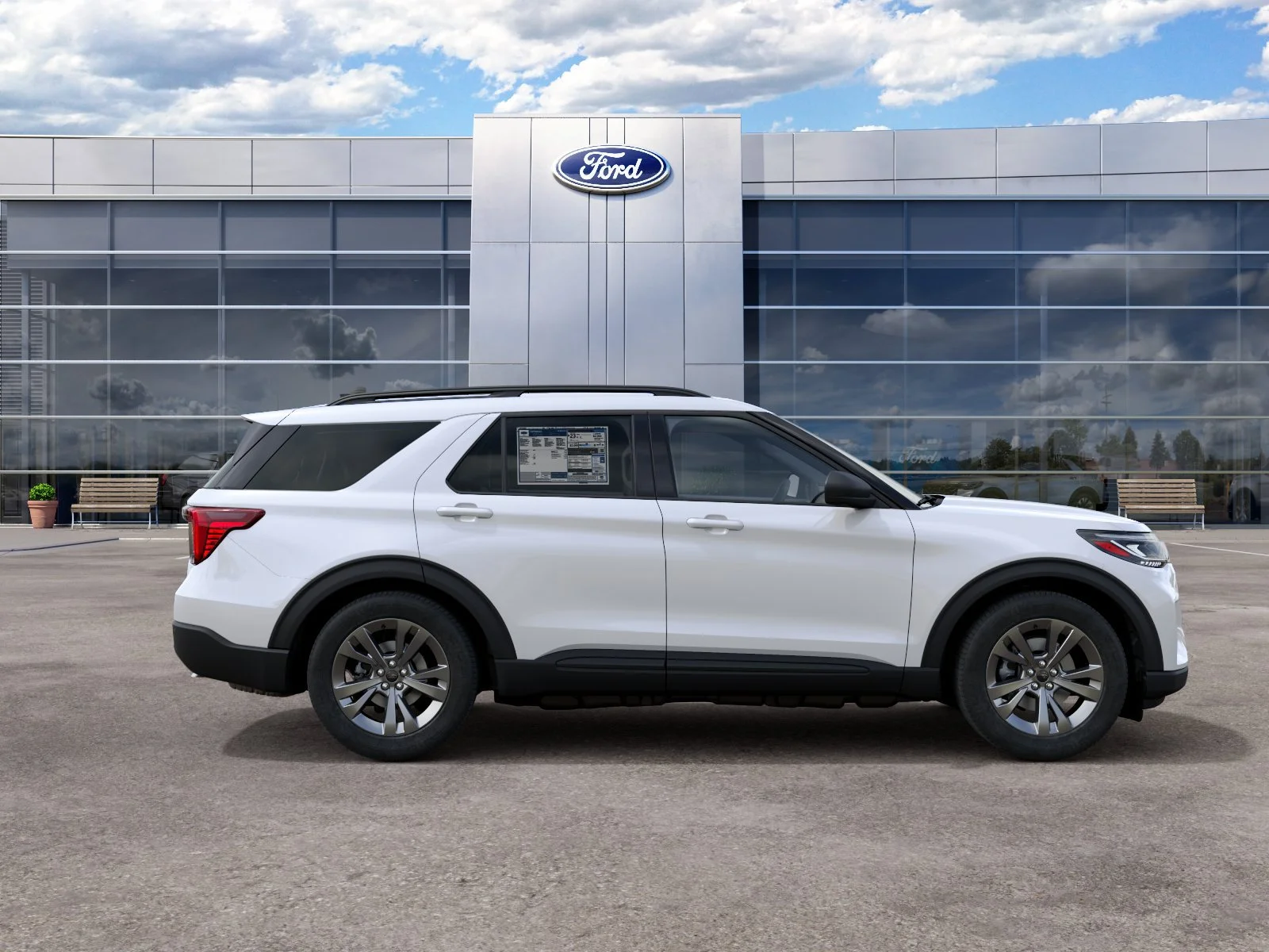 New 2027 Star White Metallic Tri-Coat Ford Active image 5