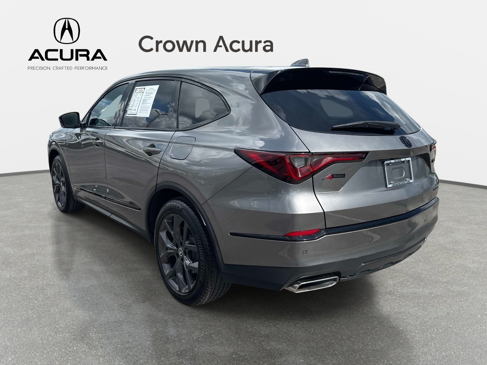 Used 2024 Liquid Carbon Metallic Acura w/A-Spec Package image 3
