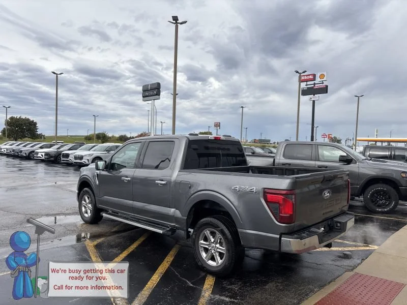 Used 2025 Carbonized Gray Metallic Ford XLT image 3