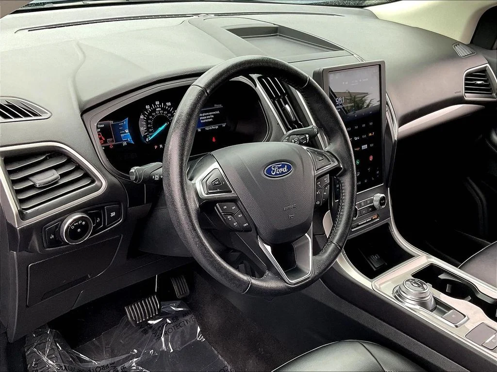 Certified Used 2024 Atlas Blue Metallic Ford SEL image 17