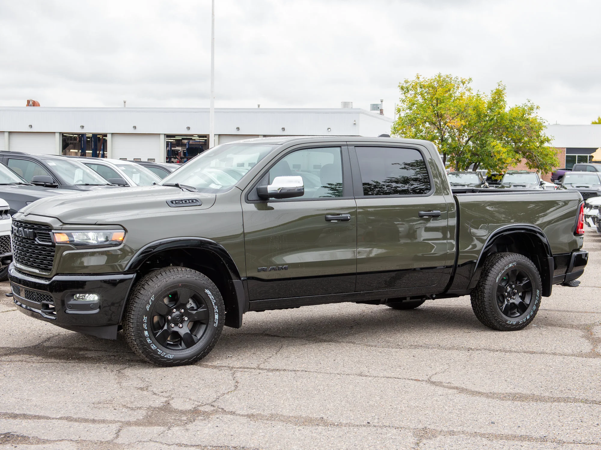 New 2026 Tan RAM Big Horn BackCountry Package* Crew Cab 4x4, 1 Inch Lift, Rear Locker image 3