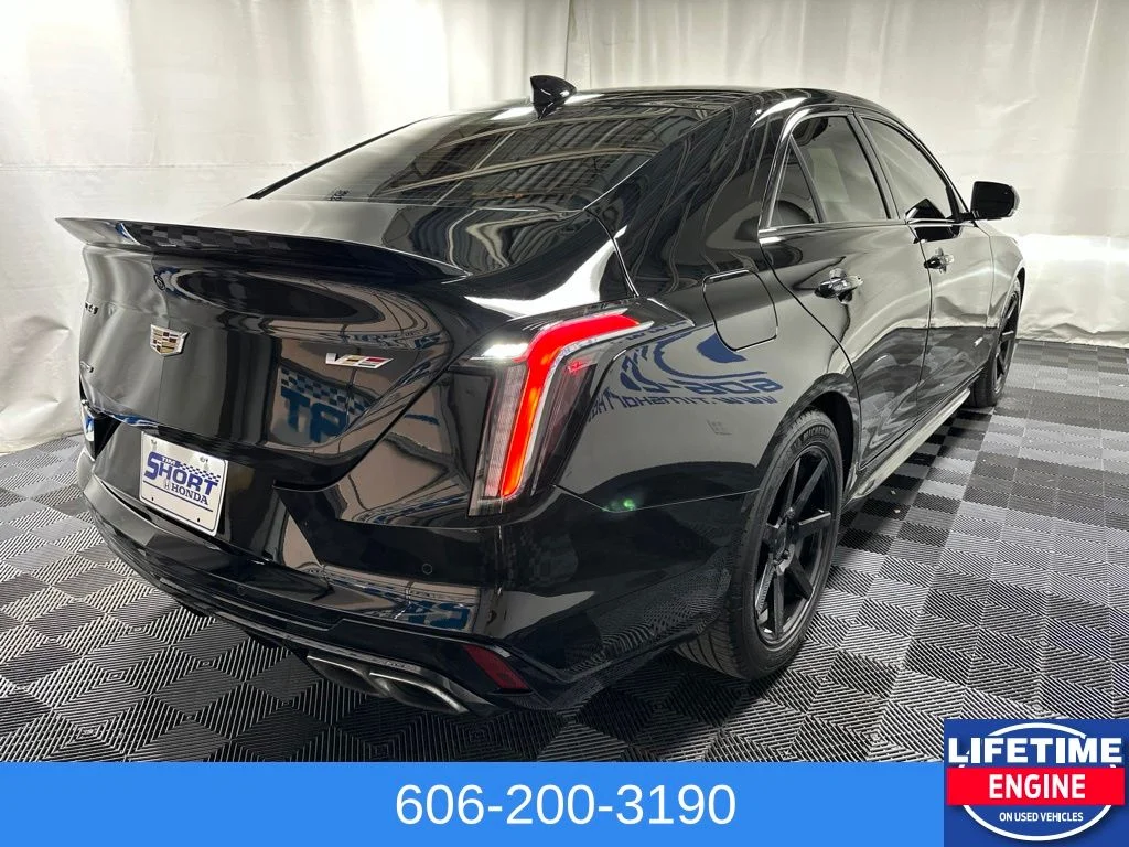 Used 2022 Black Cadillac V-Series image 6