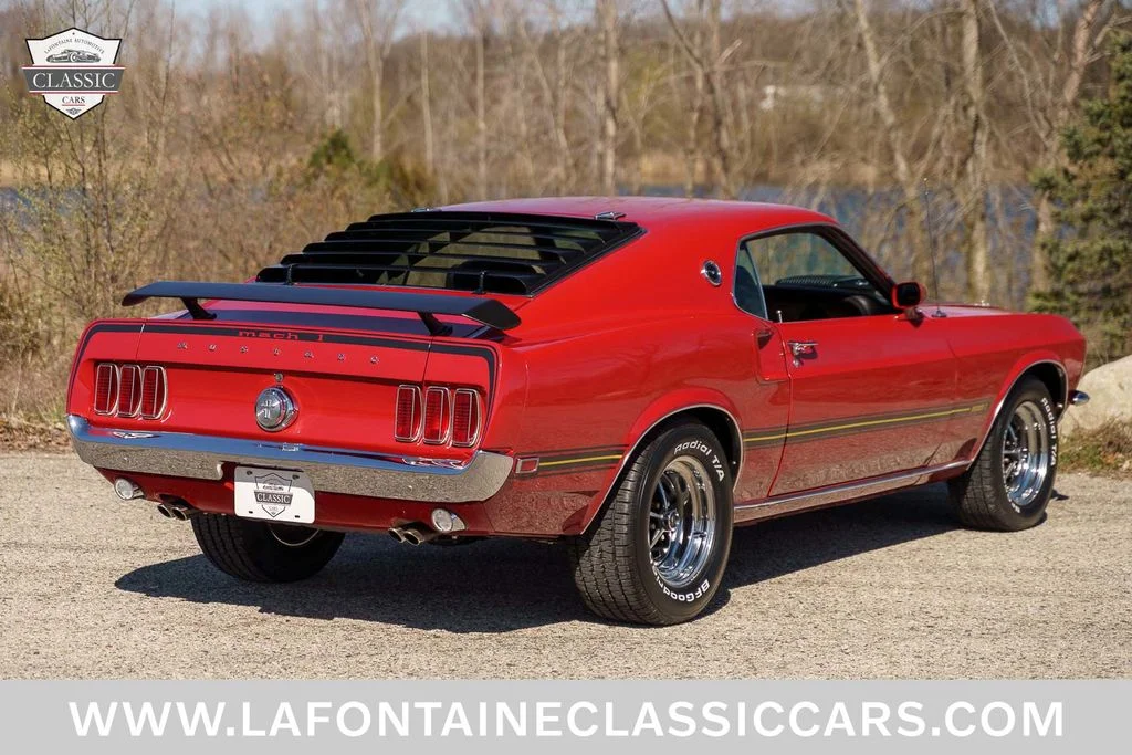 Used 1969 Red Ford Mach 1 image 33
