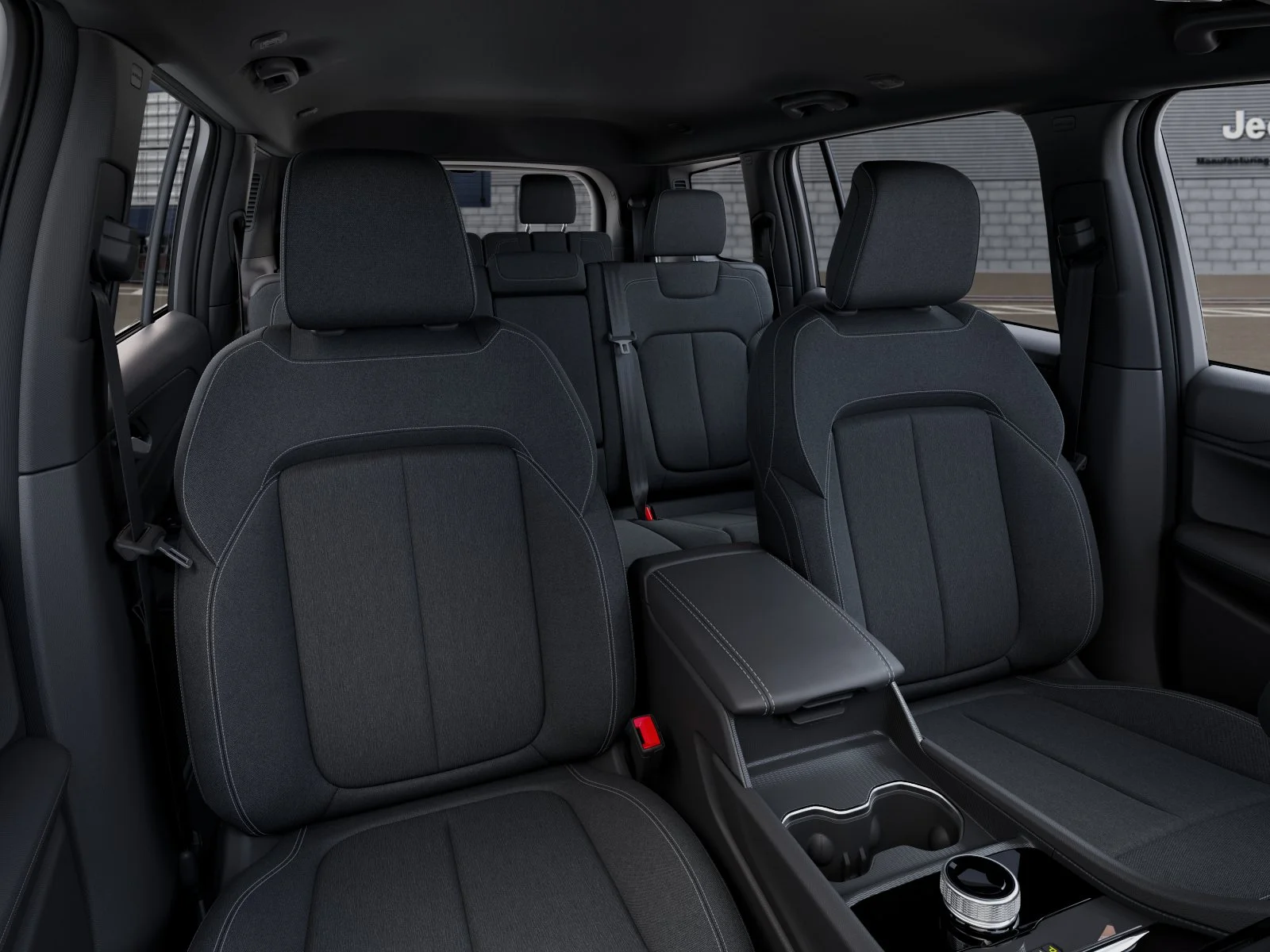 New 2026 Bright White Clear-Coat Exterior Paint Jeep Laredo image 16