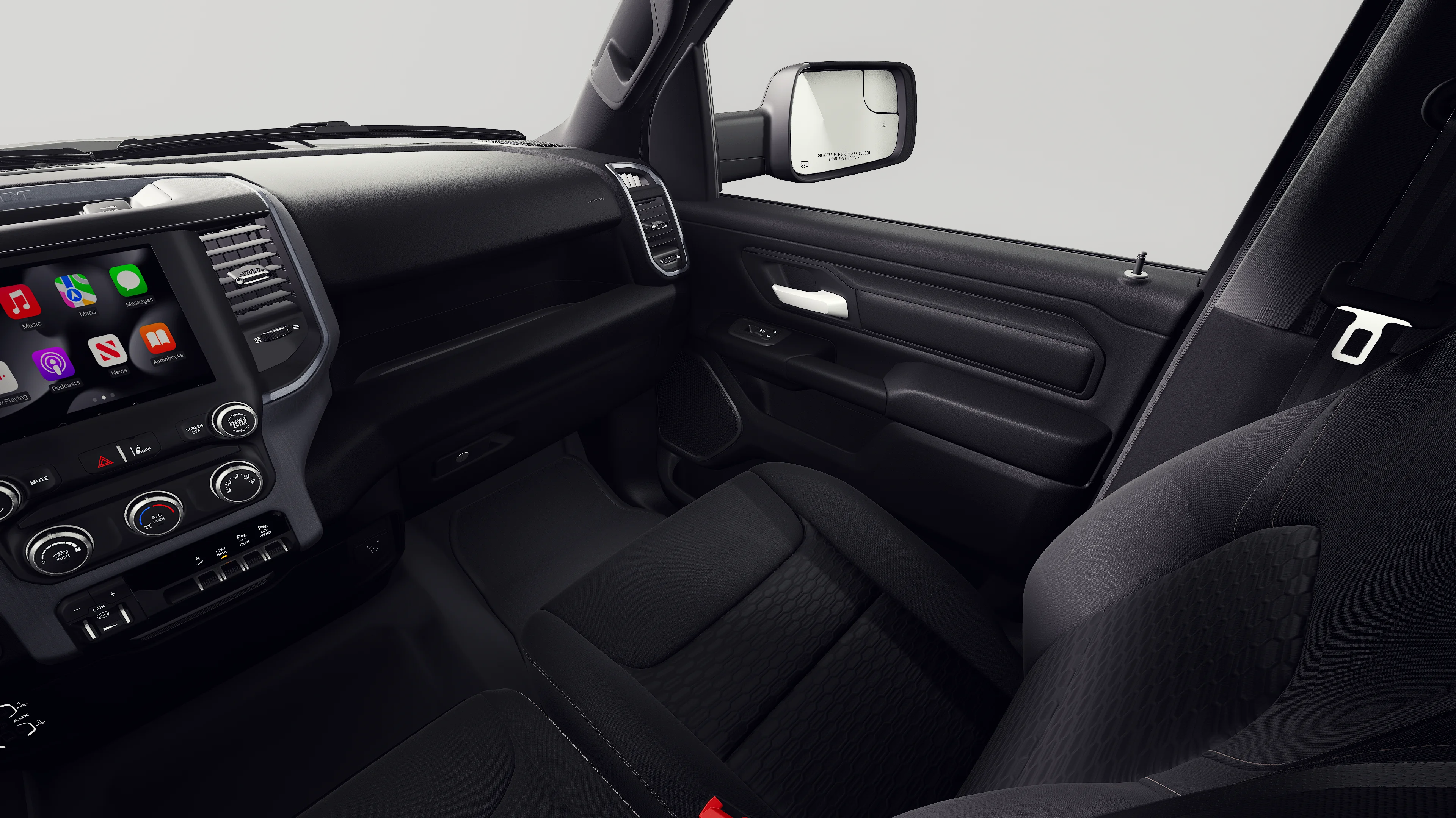 New 2027 Diamond Black Crystal Pearl-Coat Exterior Paint RAM  image 7