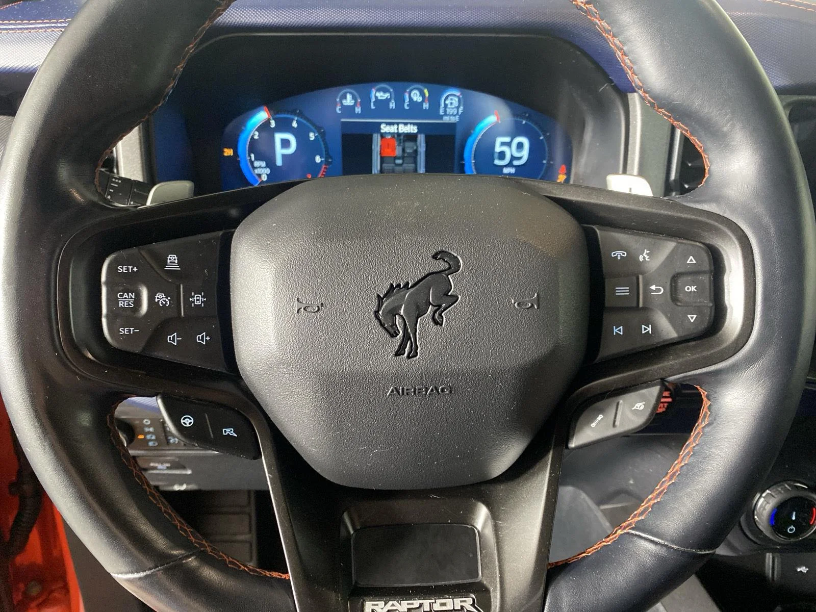 Used 2022 Orange Ford Raptor image 17
