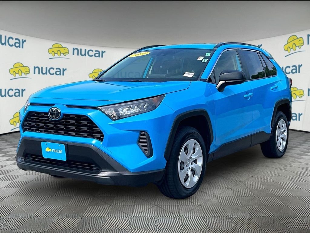 Used 2019 Blue Toyota LE image 3