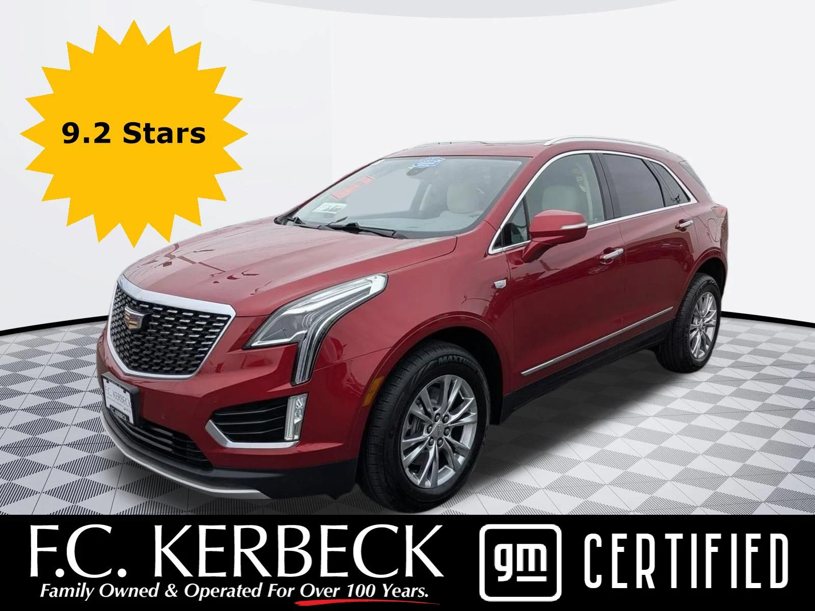 Used 2020 Red Horizon Tintcoat Cadillac Premium Luxury AWD image 1