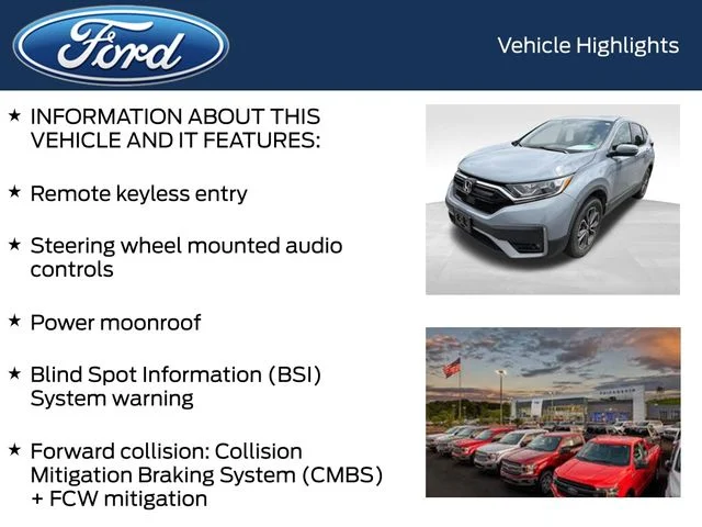 Used 2022 Blue Honda EX image 5