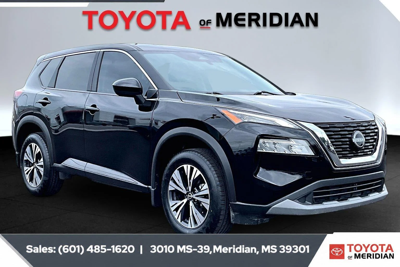 Used 2023 Super Black Nissan SV image 1