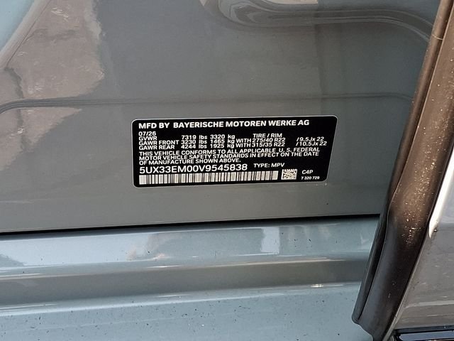 New 2027 Brooklyn Grey Metallic BMW M60i image 20