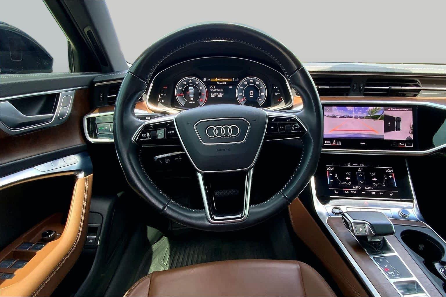 Used 2021 Firmament Blue Metallic Audi Premium Plus image 5