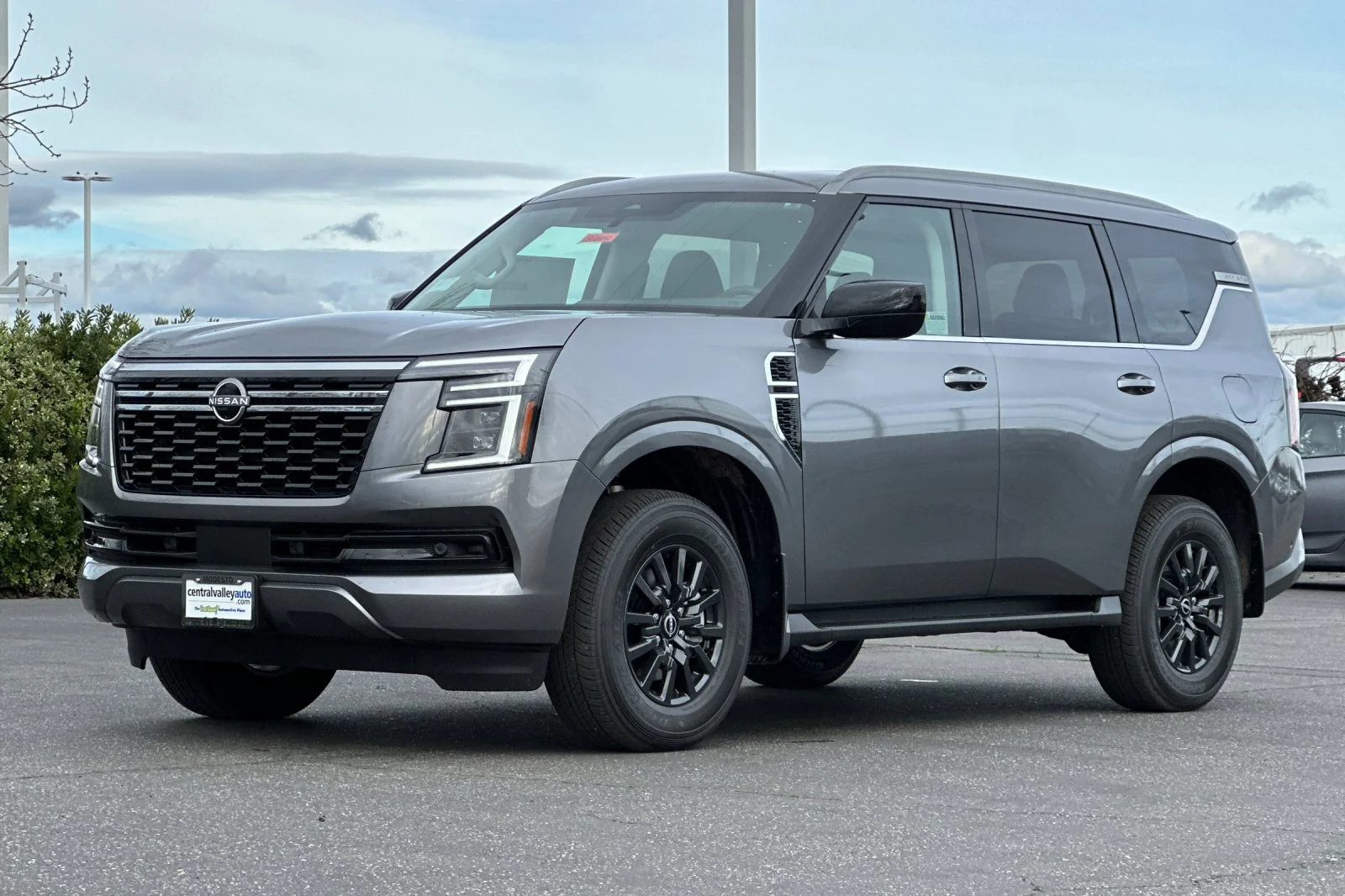 New 2026 Gun Metallic Nissan SV image 8